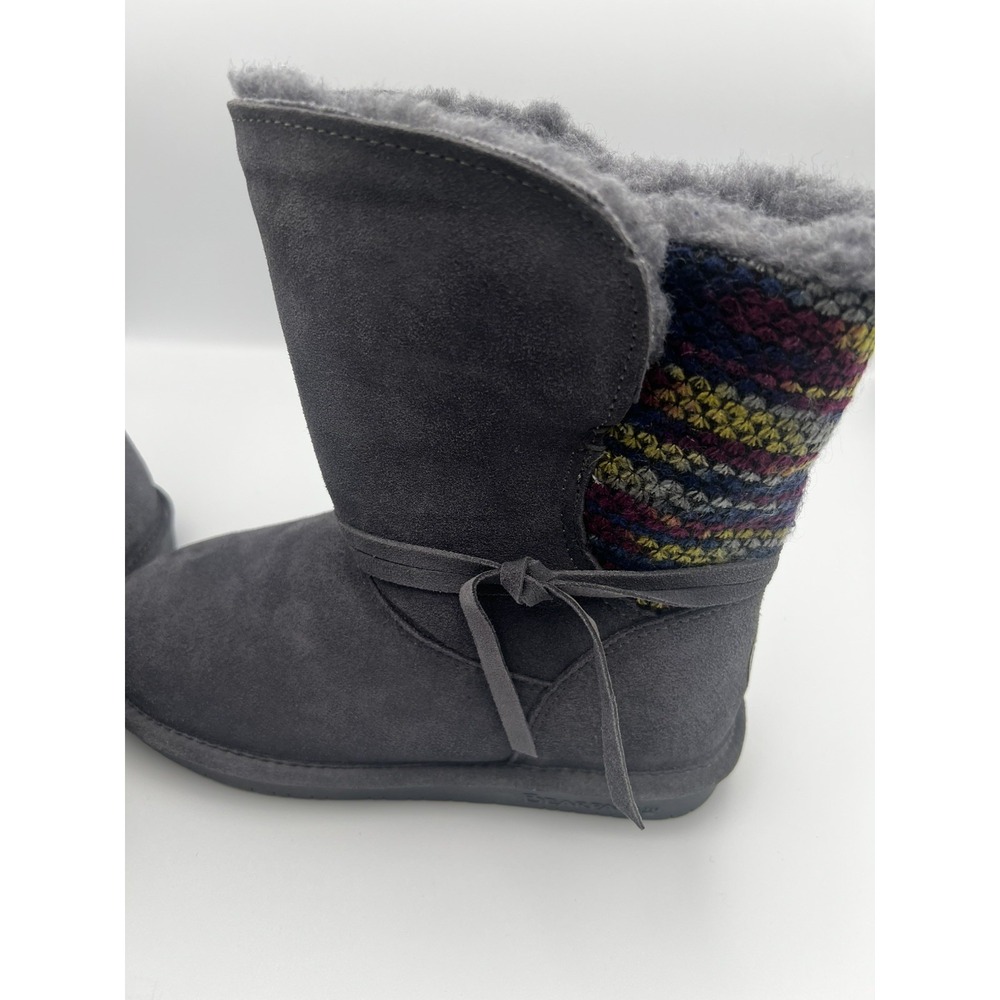 Bearpaw Maggie Boots women's size 7M Charcoal color - Picture 7 of 9